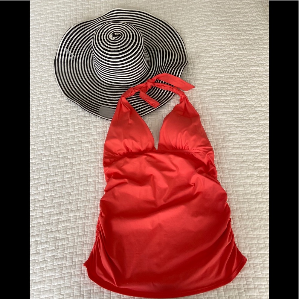 Echo Design Halter Tankini Top